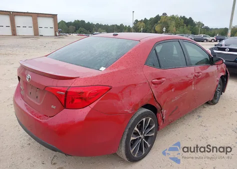 2018 Toyota Corolla Se из США, поврежденный, VIN 5YFBURHE7JP826871